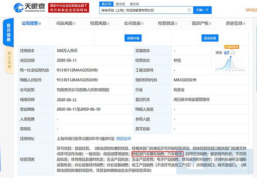 維維食品跨界布局 成立供應(yīng)鏈公司，涉足新能源汽車銷售與辦公平臺(tái)開發(fā)